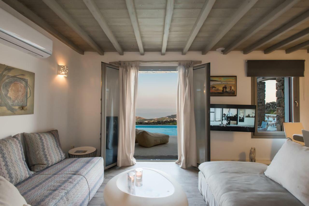 Luxury Athena Suite In Villa Georgia - Breathtaking Sea View And Pool Front Plintri Exterior photo