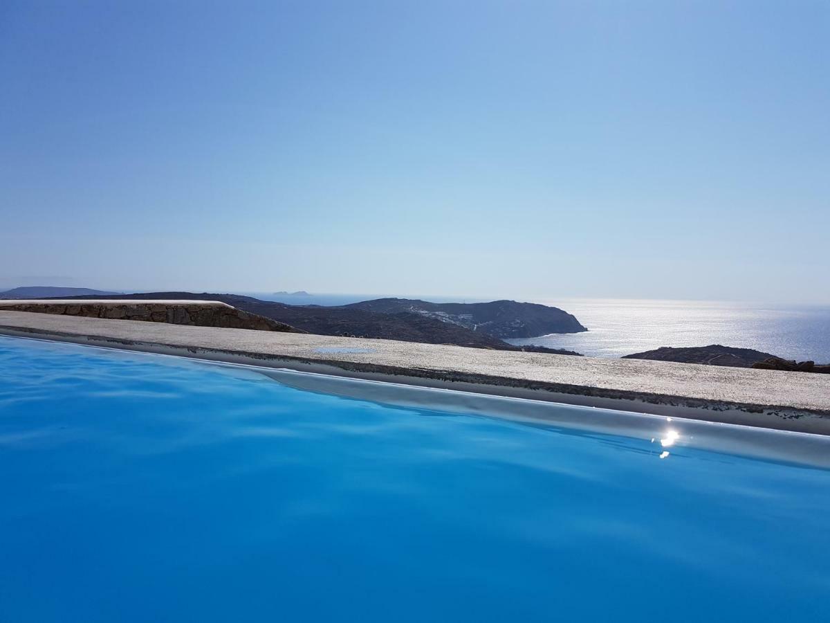 Luxury Athena Suite In Villa Georgia - Breathtaking Sea View And Pool Front Plintri Exterior photo